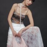 Noir Lace Overlay Maxi Skirt