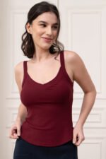 Diana V-neck Reversible Padded Tank - Image 5