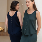 Sarah Reversible Button Tank