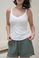Diana V-neck Reversible Padded Tank - Image 3