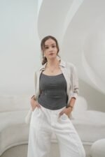 Diana V-neck Reversible Padded Tank - Image 10