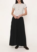 Caprina Pleated Maxi Skirt - Image 8