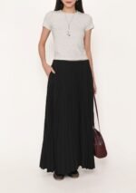 Caprina Pleated Maxi Skirt - Image 9