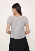 [ETA END AUG] BACKORDER Cindy Lace Trim Top (Stripes) - Image 10