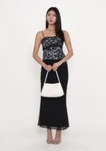 Irina Lace Trim Padded Top (Floral) - Image 2