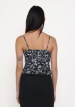 Irina Lace Trim Padded Top (Floral) - Image 12