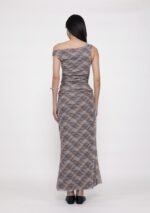Elara Mesh Fishtail Maxi Skirt (Prints) - Image 11