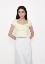 Joella Ruched Front Padded Top - Image 14