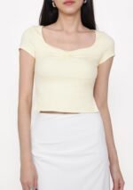 Joella Ruched Front Padded Top - Image 15