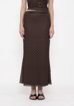 Elara Mesh Fishtail Maxi Skirt (Prints) - Image 14