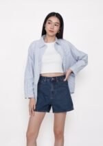 Juri Basic Denim Shorts - Image 2