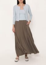 Caprina Pleated Maxi Skirt - Image 13