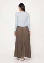 Caprina Pleated Maxi Skirt - Image 15