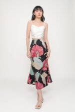 Gloria Fishtail Midi Skirt - Image 3