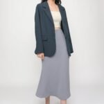 Gloria Fishtail Midi Skirt