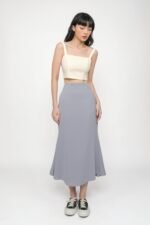 Gloria Fishtail Midi Skirt - Image 8