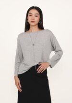 Henri Long Sleeve Sheer Top - Image 6