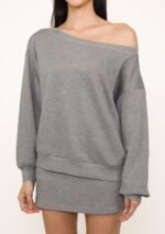 Remi Off Shoulder Sweatshirt - Image 17