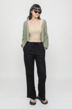 Regular Kierra Drawstring Linen Pants - Image 10