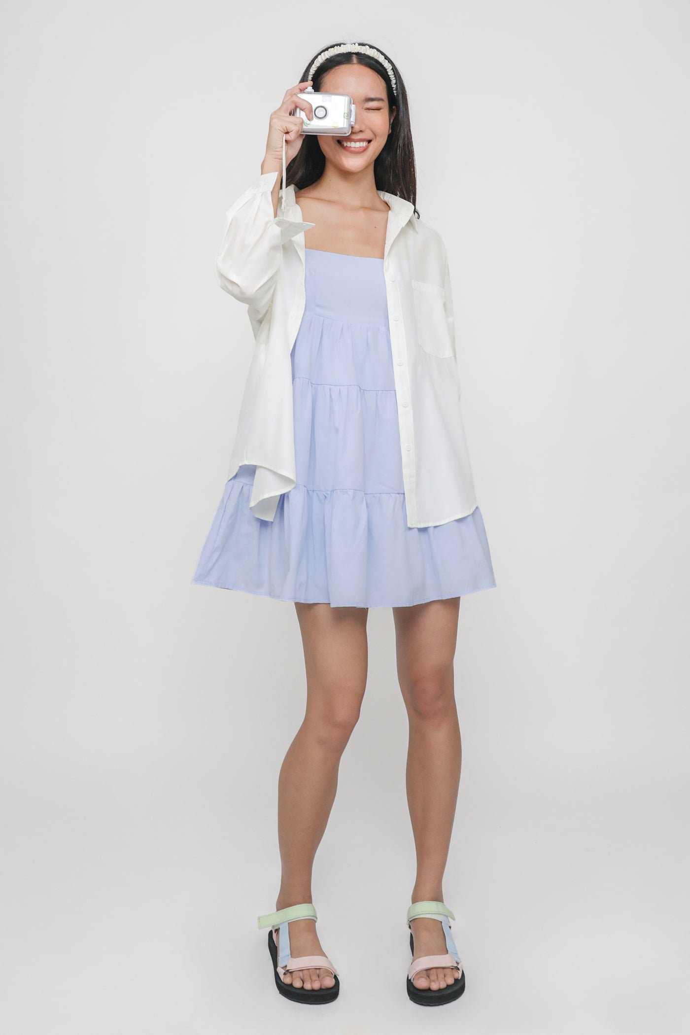 Klaus-Cotton-Shirt-White-image-1-The-Tinsel-Rack-Singapore Klaus Cotton Shirt - Image 1