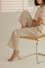 Regular Kierra Drawstring Linen Pants - Image 16