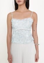Irina Lace Trim Padded Top (Floral) - Image 6