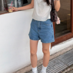 Juri Basic Denim Shorts