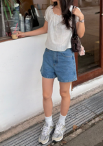 Juri Basic Denim Shorts
