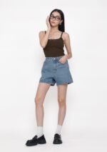 Juri Basic Denim Shorts - Image 3