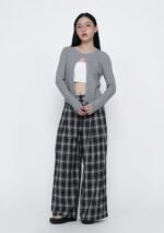 Mino Pleated Wide Leg Pants - Image 11
