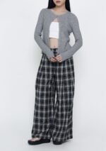 Mino Pleated Wide Leg Pants - Image 13