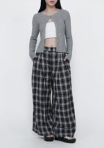 Mino Pleated Wide Leg Pants - Image 12