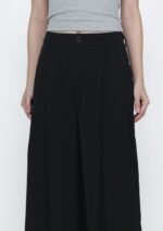 Mino Pleated Wide Leg Pants - Image 4