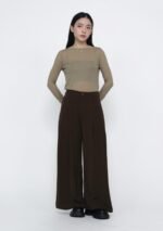 Mino Pleated Wide Leg Pants - Image 16
