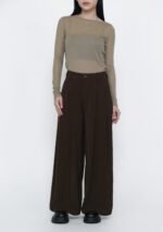Mino Pleated Wide Leg Pants - Image 18