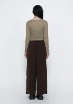 Mino Pleated Wide Leg Pants - Image 20