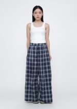 Mino Pleated Wide Leg Pants - Image 7