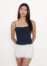 Fion Padded Bustier Top (Eyelet) - Image 8