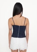 Fion Padded Bustier Top (Eyelet) - Image 11
