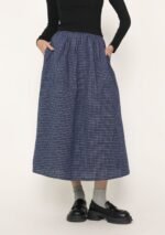 Melanie Flare Midi Skirt (Plaid) - Image 5