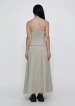 Naya Flare Maxi Skirt (Plaid) - Image 5