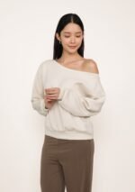 Remi Off Shoulder Sweatshirt - Image 7