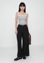 Silvia Side Pleated Pants - Image 5