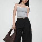 Silvia Side Pleated Pants