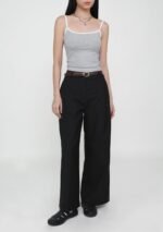 Silvia Side Pleated Pants - Image 4