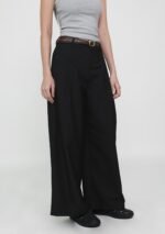 Silvia Side Pleated Pants - Image 3