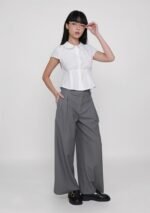 Silvia Side Pleated Pants - Image 10