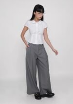 Silvia Side Pleated Pants - Image 13
