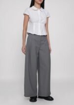 Silvia Side Pleated Pants - Image 12