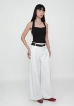 Silvia Side Pleated Pants - Image 15